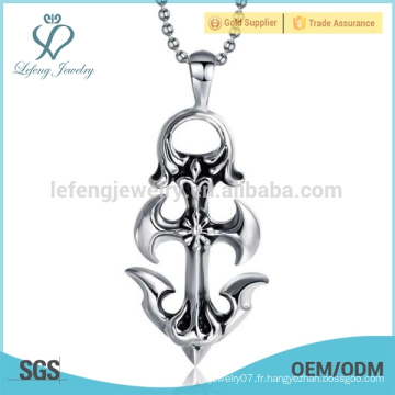 Pendentif croisé orthodoxe de bonne qualité, pendentif argent unique unique en argent